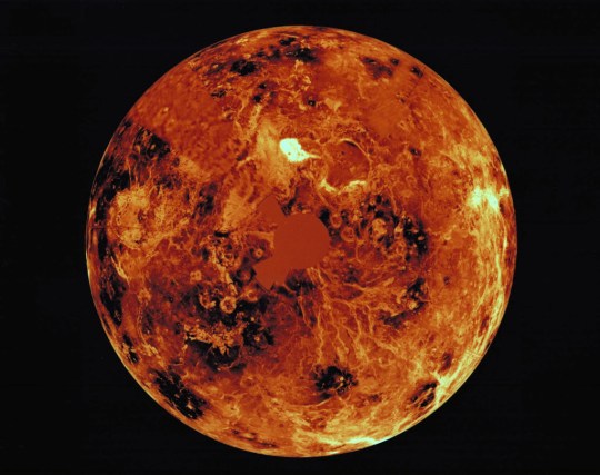 The surface of Venus is highly inhospitable – but its atmosphere could contain life