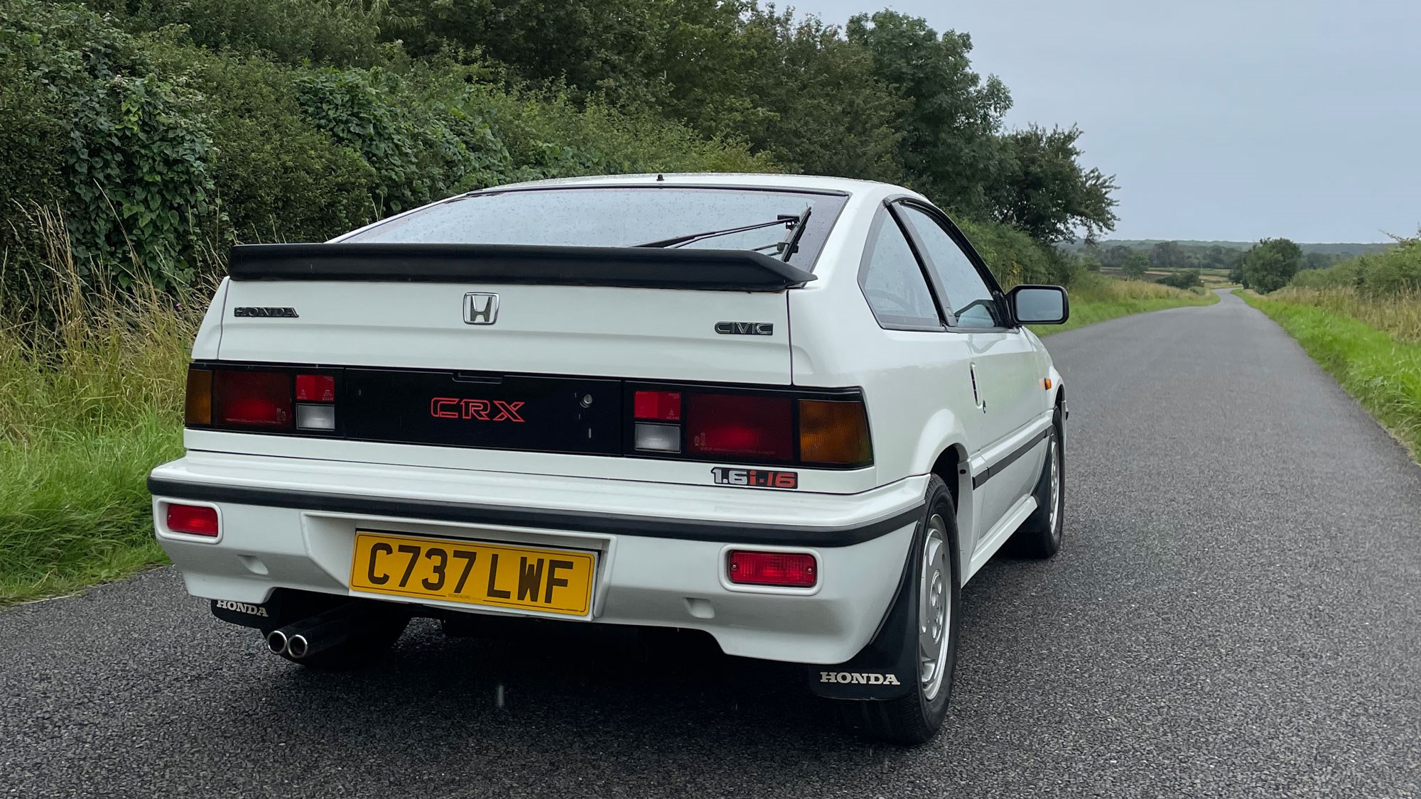 Honda CRX: a stubby two-door coupe