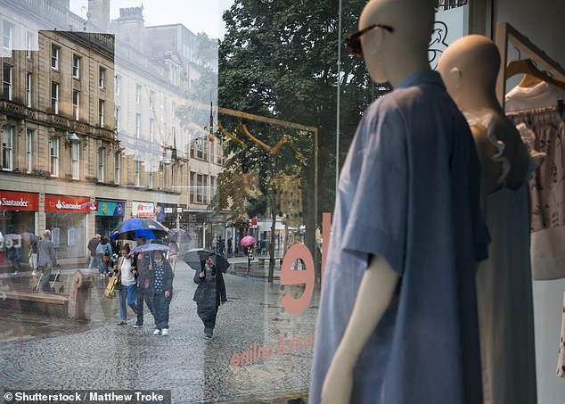 Washout: Despite a heatwave in Europe, the UK endured its wettest July since 2009, and the sixth wettest on record since 1836