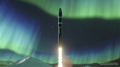 Artist's notional depiction of NGI in flight. Credit: Lockheed Martin.