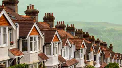 Row of terraced houses