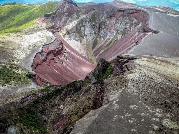 Mount Tarawera, New Zealand