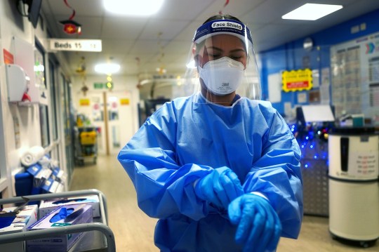 Nurse in PPE