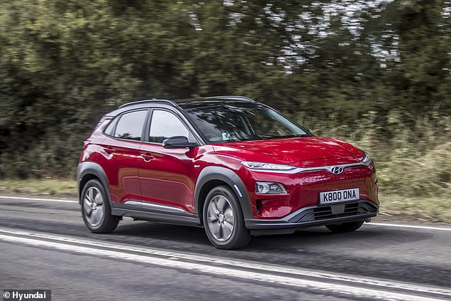 AA Cars says the average used price of a Hyundai Kona Electric is down 5.7% in the three-months of April to June