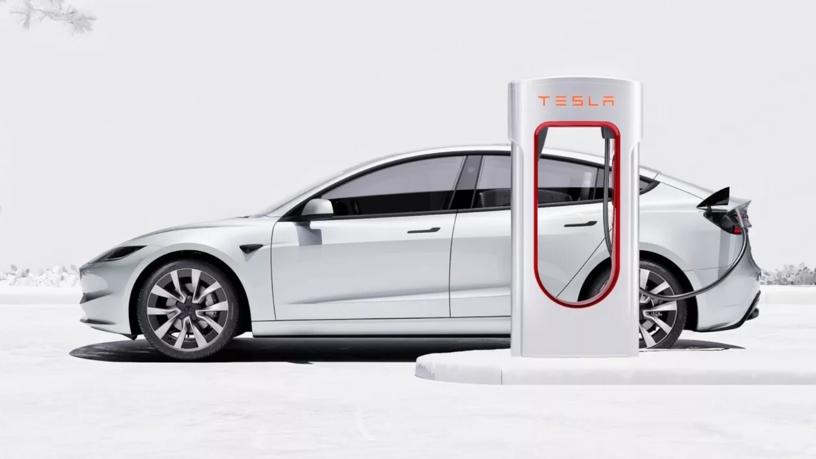 2024 Tesla Model 3 Charging