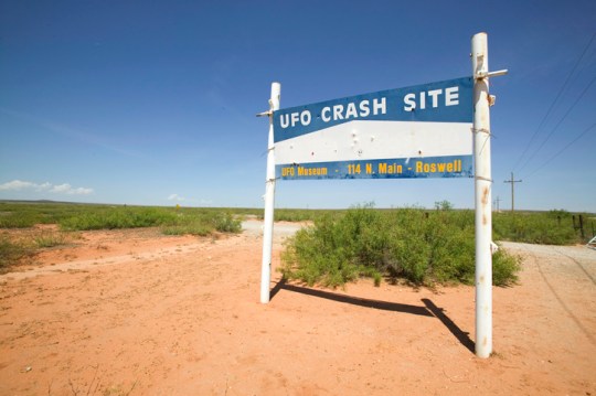 The world's most famous 'UFO crash' happened in Roswell in 1947