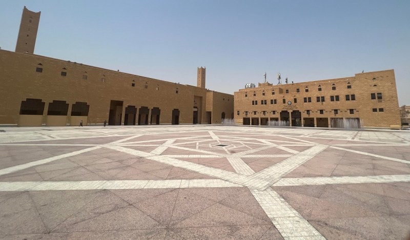 Deera Square where the Saudis hand out justice in public executions. The grate in the center is where blood flows.