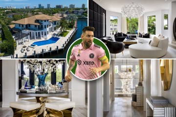 Messi and Antonela splash out on £8.6m Fort Lauderdale mansion with boat docks