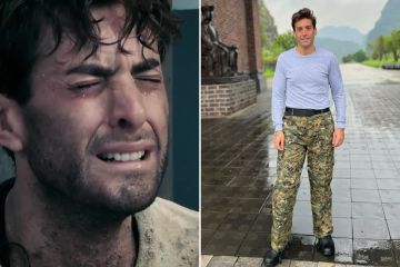 James Argent in floods of tears on Celeb SAS amid addiction & weight loss battle