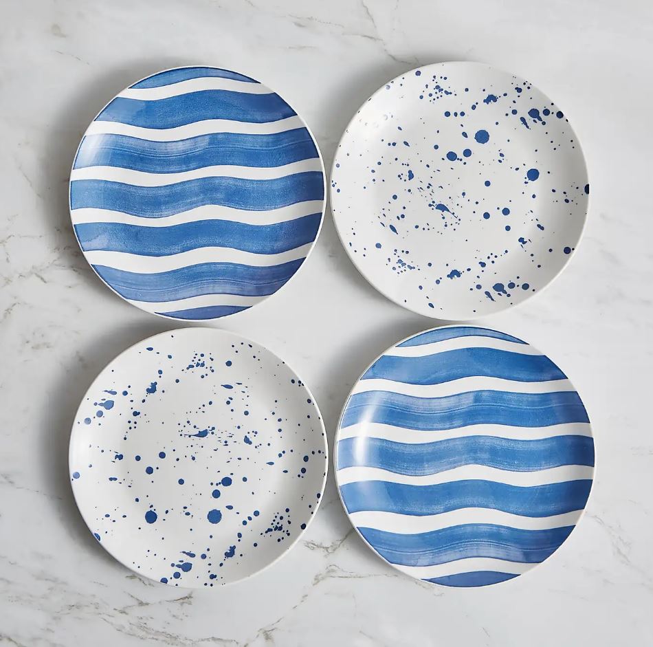 A similar set of four plates are priced at £6 at Dunelm
