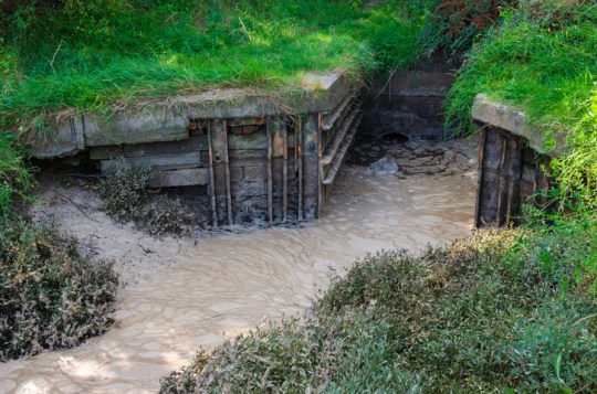 Sewage runs directly into British rivers