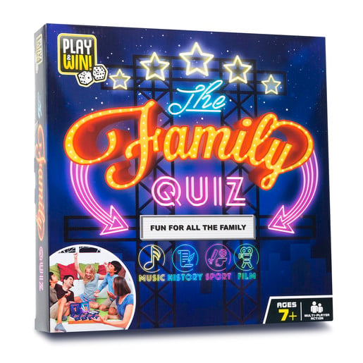 The Family Quiz board game is just £6.66 at The Entertainer