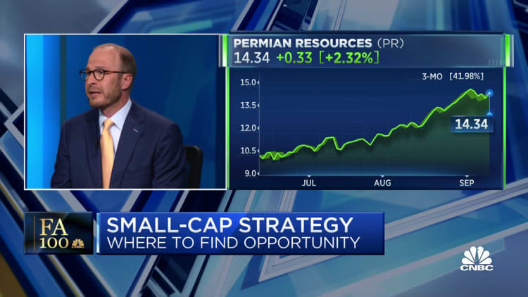 CNBC's top-ranked financial advisor breaks down its small-cap stock strategy