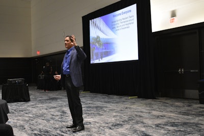 The training was led by Mark Herrera (pictured), the director of safety and security at IAVM and OVG360, which manages the convention center.