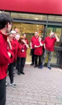 This is the moment tearful Wilko staff thanked loyal shoppers