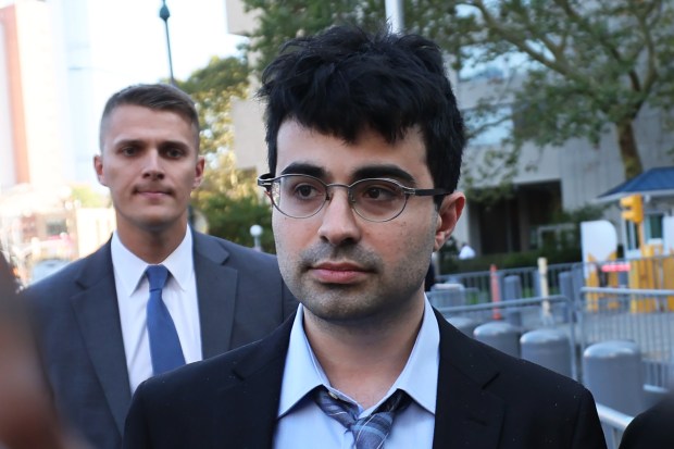 NEW YORK, NEW YORK - OCTOBER 04: Former FTX developer Adam Yedidia leaves after testifying during the trial of former FTX CEO Sam Bankman-Fried at Manhattan Federal Court on October 04, 2023 in New York City. Bankman-Fried has pleaded not guilty to seven counts of fraud and conspiracy in connection with the collapse of the crypto exchange he founded, FTX. (Photo by Michael M. Santiago/Getty Images) ** OUTS - ELSENT, FPG, CM - OUTS * NM, PH, VA if sourced by CT, LA or MoD **