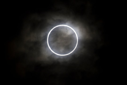 An annular Eclipse in Tokyo