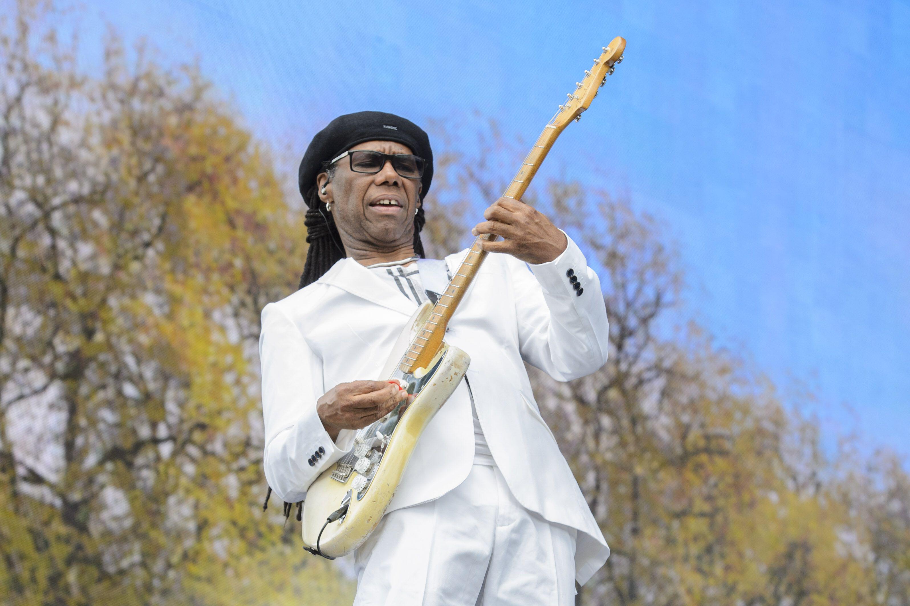 Hipgnosis Songs Fund was started by music agent Merck Mercuriadis and Chic legend Nile Rodgers, pictured