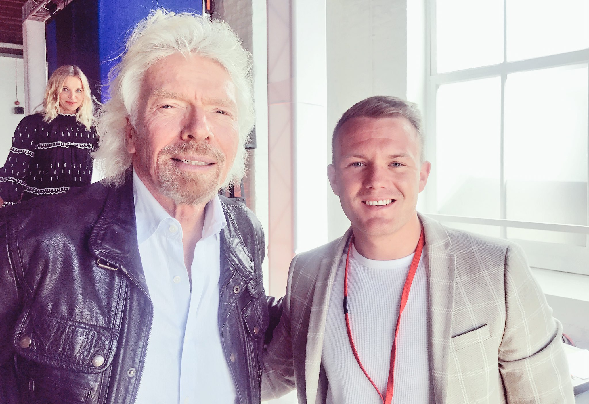 After being asked to take part in a competition by Virgin to find new start-ups, a 21-year-old Luke pitched to Richard Branson