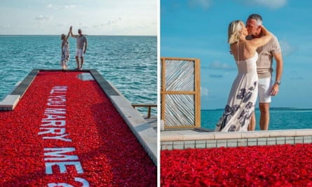 The Courier Mail’s coverage of Katrina Blowers’ Maldives proposal