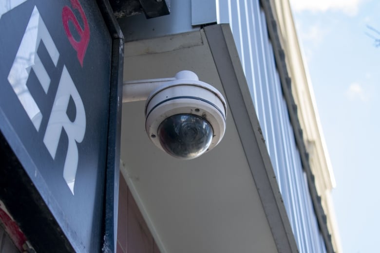 A security camera.