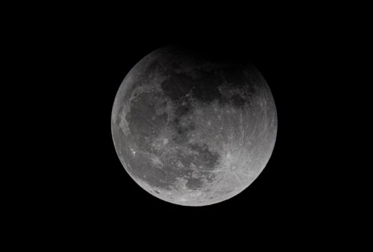 Only a small portion of the Moon will be eclipsed on Saturday