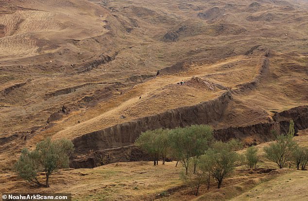 The Bible claims the ark settled on the 'mountains of Ararat' in Turkey following a 150-day flood that drowned the Earth and every living thing on it that was not housed inside the wooden ship