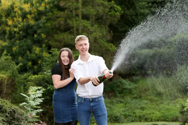 He and his partner Connie plan to use the cash for a family home