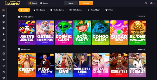 Sneak Peak: Scorpion Casino Gets A Whole New Look