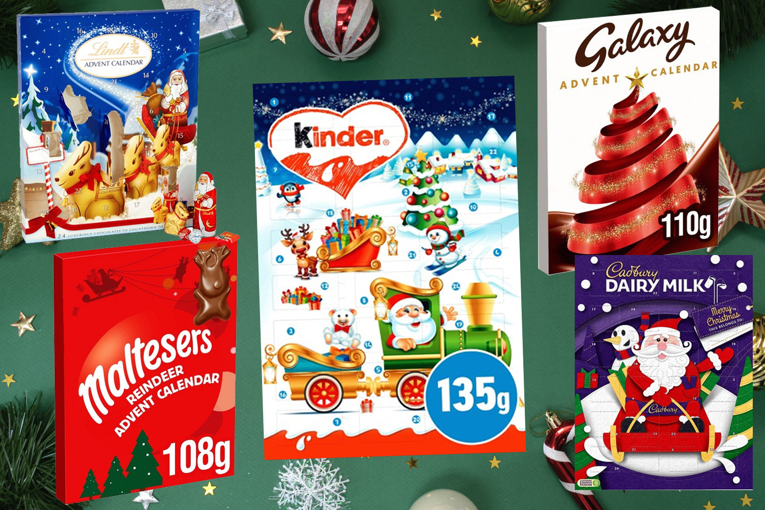 We looked at the cheapest places to get five popular Christmas advent calendars