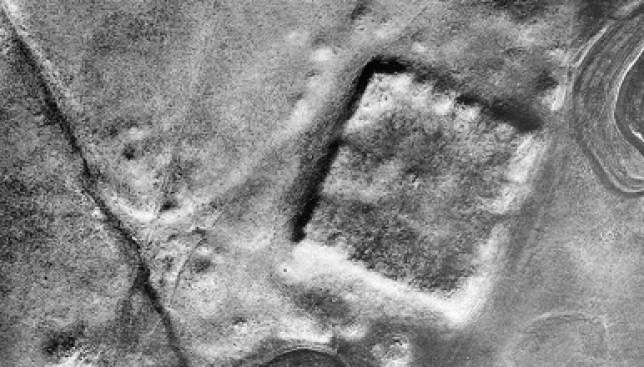 The remains of hundreds of Roman Forts have been discovered from above