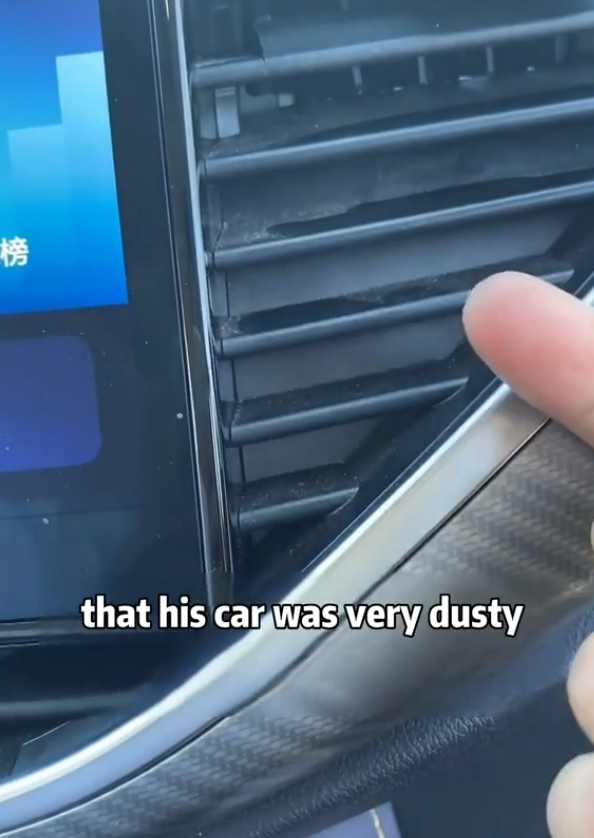 A car pro has revealed how to eliminate dust from the inside of your car