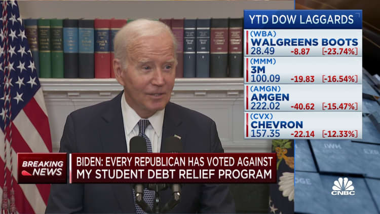 Pres. Biden: On-ramp repayment program will help borrowers avoid default in first year of repayment