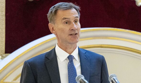 Chancellor Jeremy Hunt