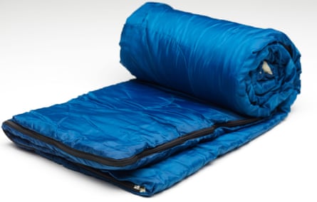 A sleeping bag