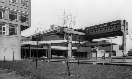 Cumbernauld New Town in April 1977.