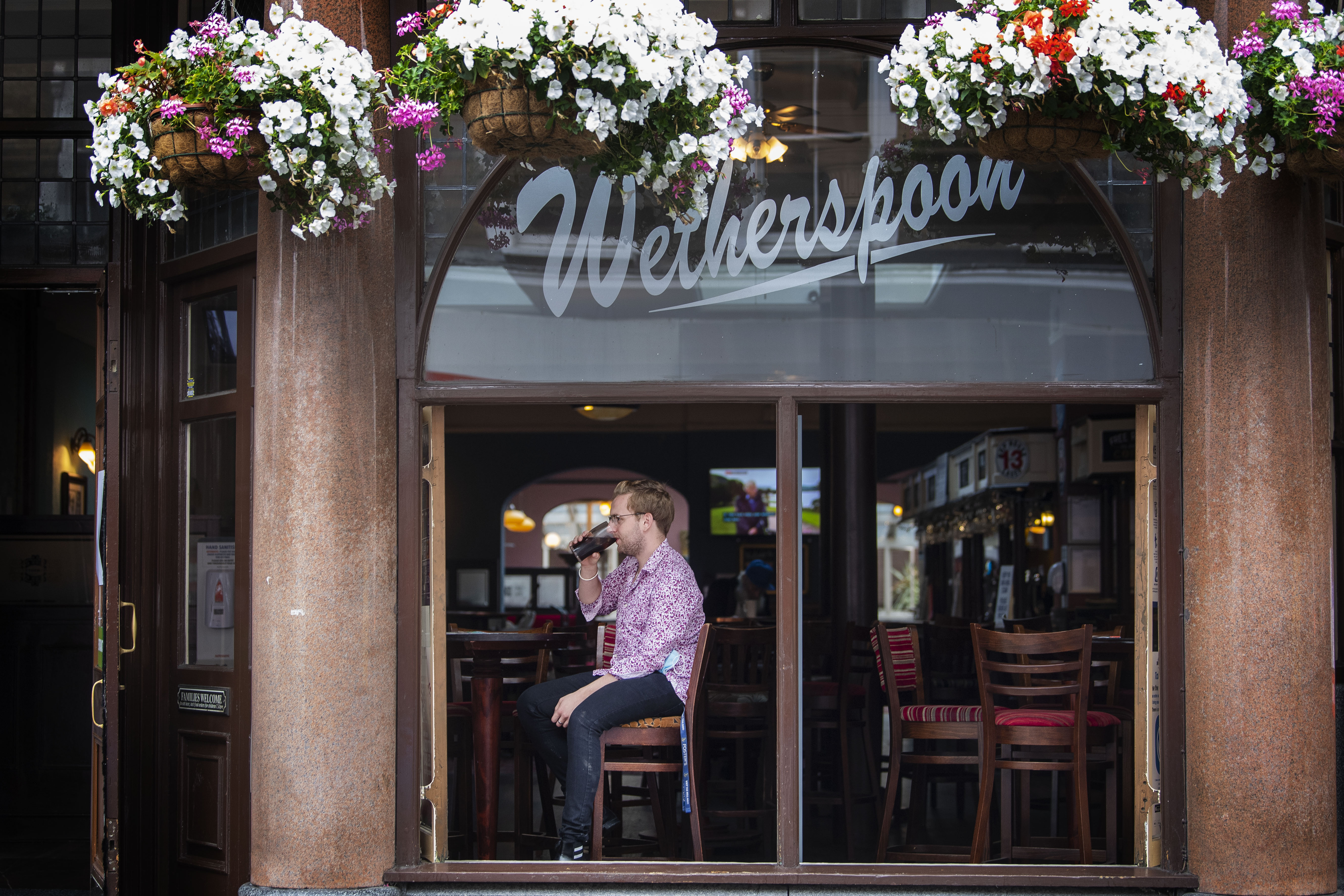 The return of older drinkers has helped put pub chain Wetherspoons back into profit