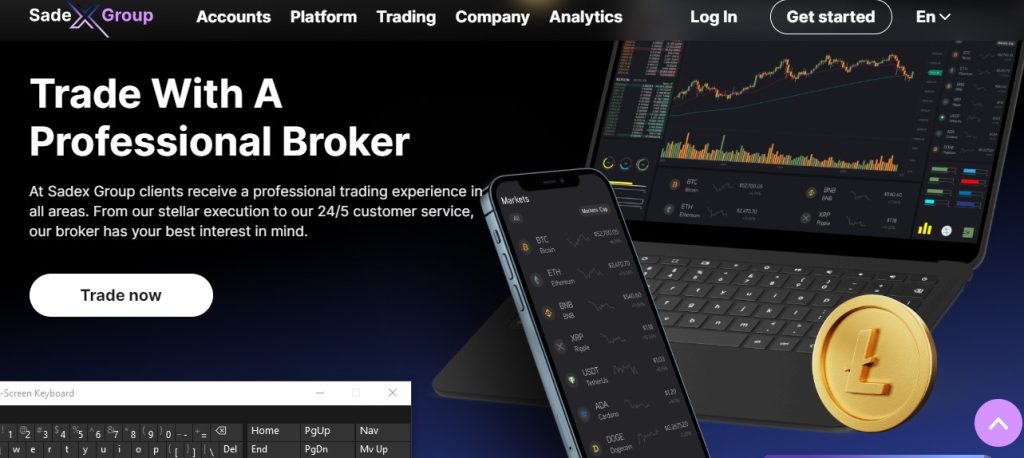 Sadex Group Review: The Future of Crypto Trading [sadexg.com]