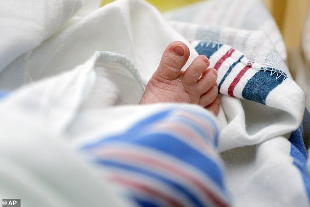 Infant deaths have risen for the first time in more than two decades, provisional data shows (Stock image)