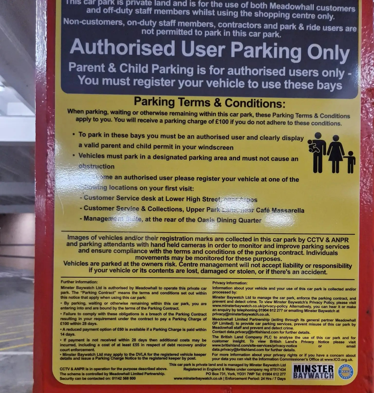 The motorist claimed that the signage alerting him to the policy was insufficient, but this was disputed by the parking company