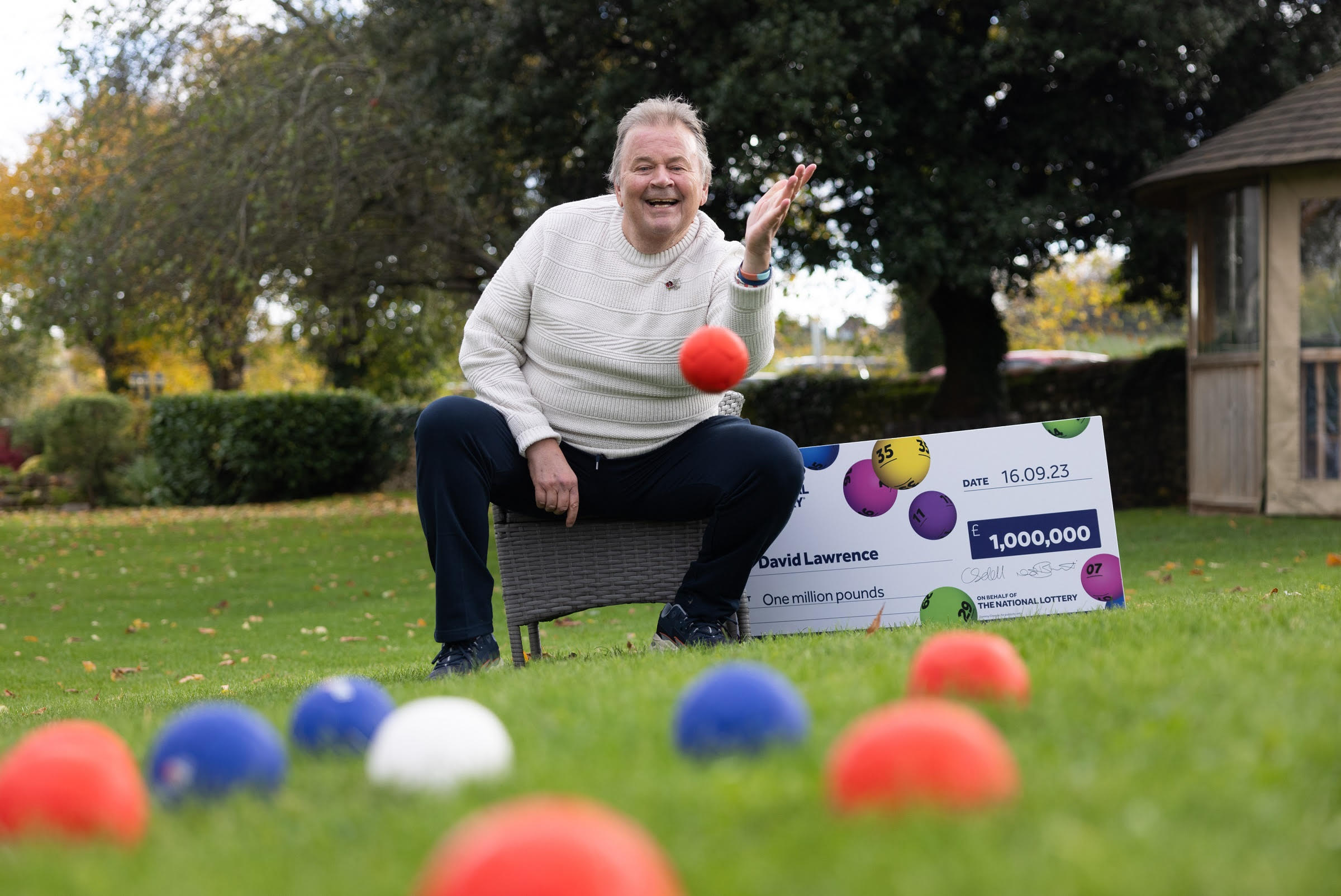 The Surrey man has won the lottery twice