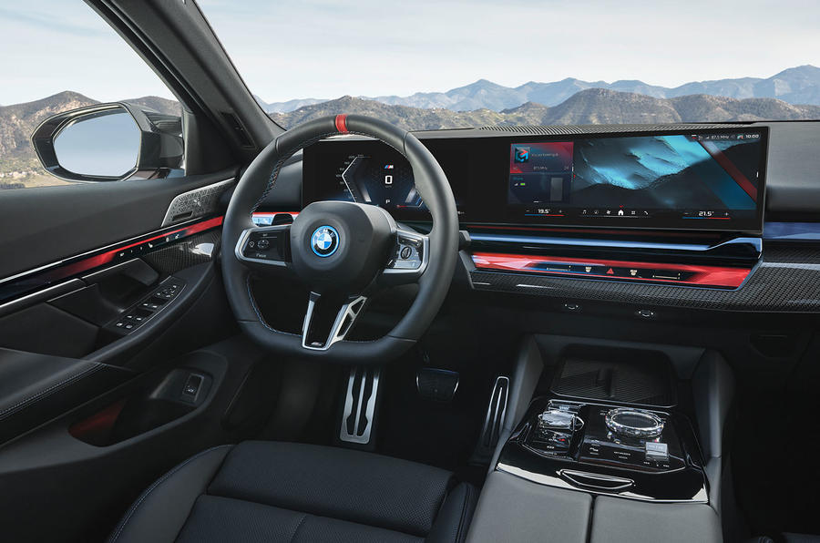 2023 Bmw i5 interior 1