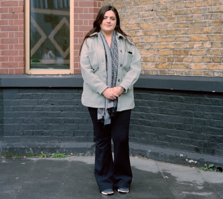 Shop worker Pelen Gok in Hackney, east London