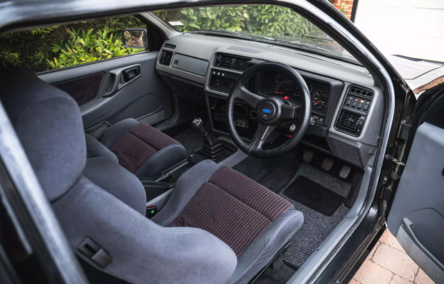 The car is described as a 'sleeping beauty' as it was stored away for 34 years