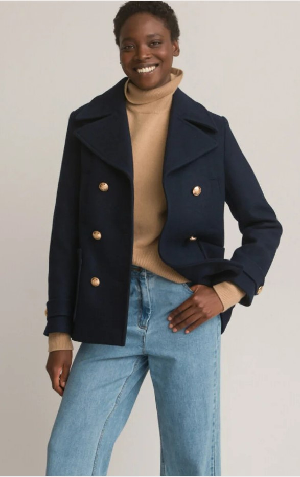 This La Redoute pea coat is reduced to £62.50