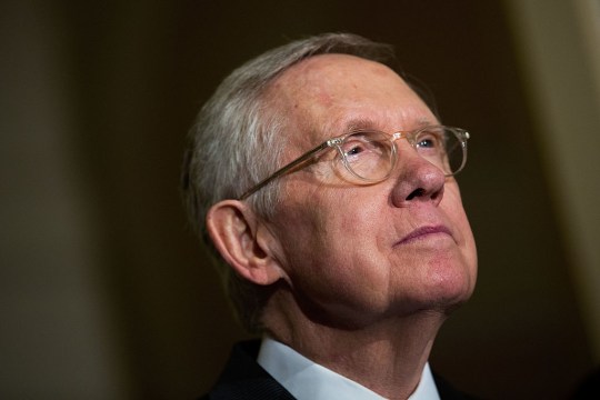 Senate minority leader Harry Reid