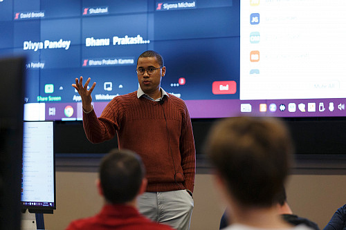 Isak Nti Asare, co-director of the Cybersecurity and Global Policy Program, said the program attracts students who have a desire to serve...