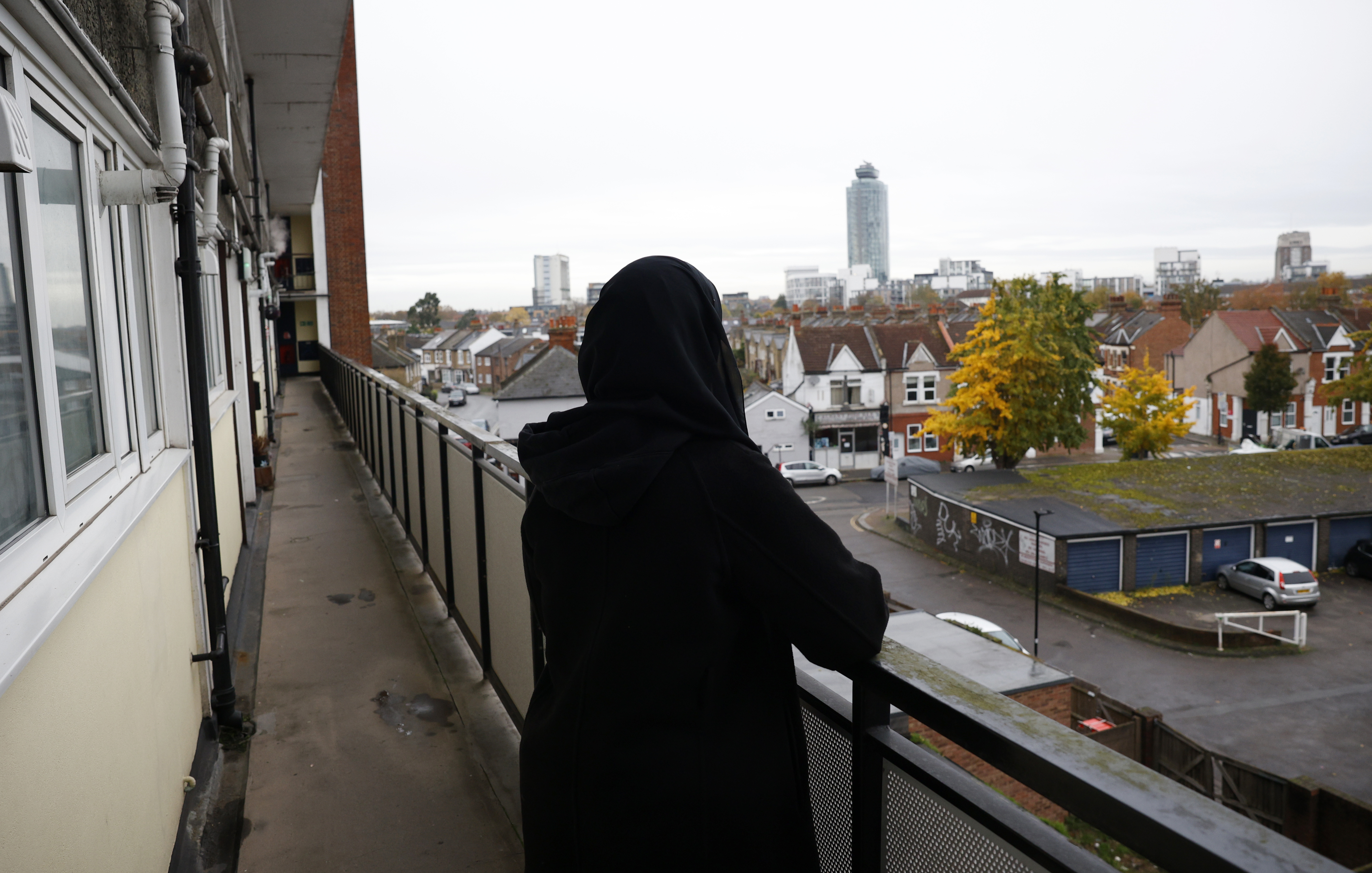 Iman Abdikarim and her mum live just a few doors down from Kim