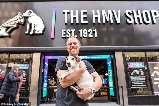 Good to be back: HMV was saved by Doug Putman, the Canadian owner of Toys R Us, who tried to rescue retailer Wilko this summer